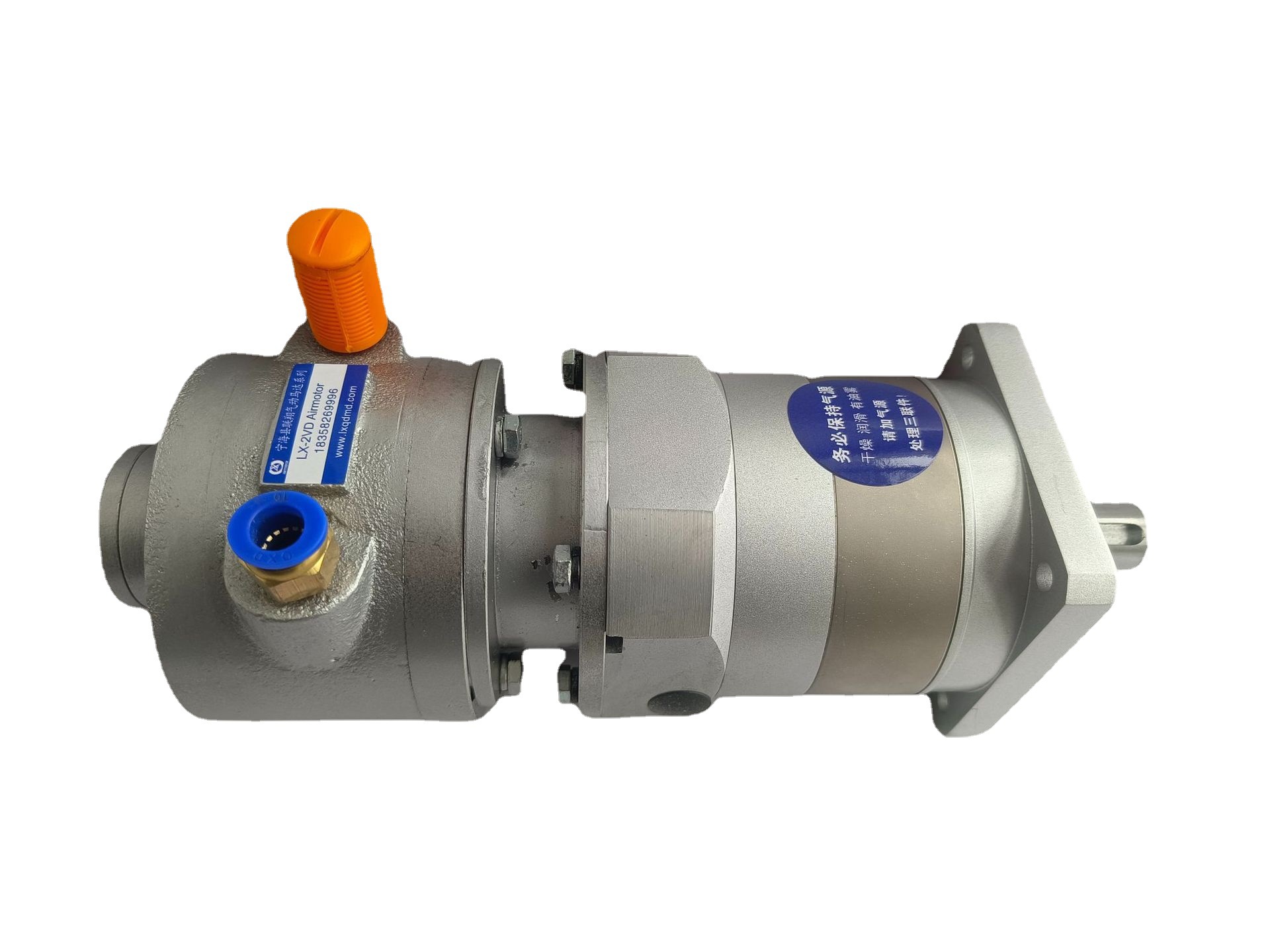 葉片式多極減速氣動馬達LX2VD、LX4VD